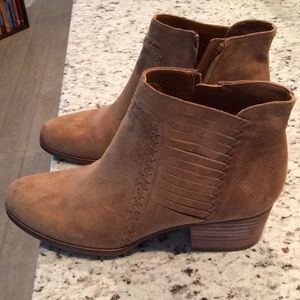 Franco Sarto Suede Boots